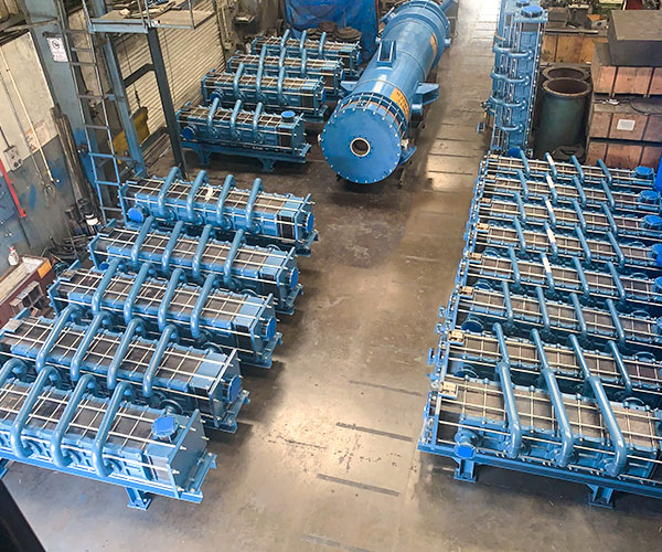 Cubic Block Type Heat Exchanger
