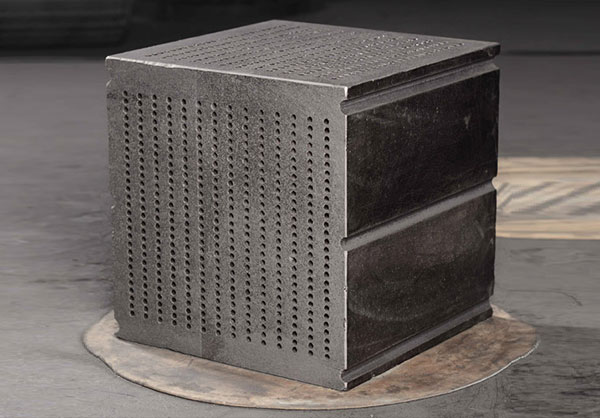 Cubical Graphite Block